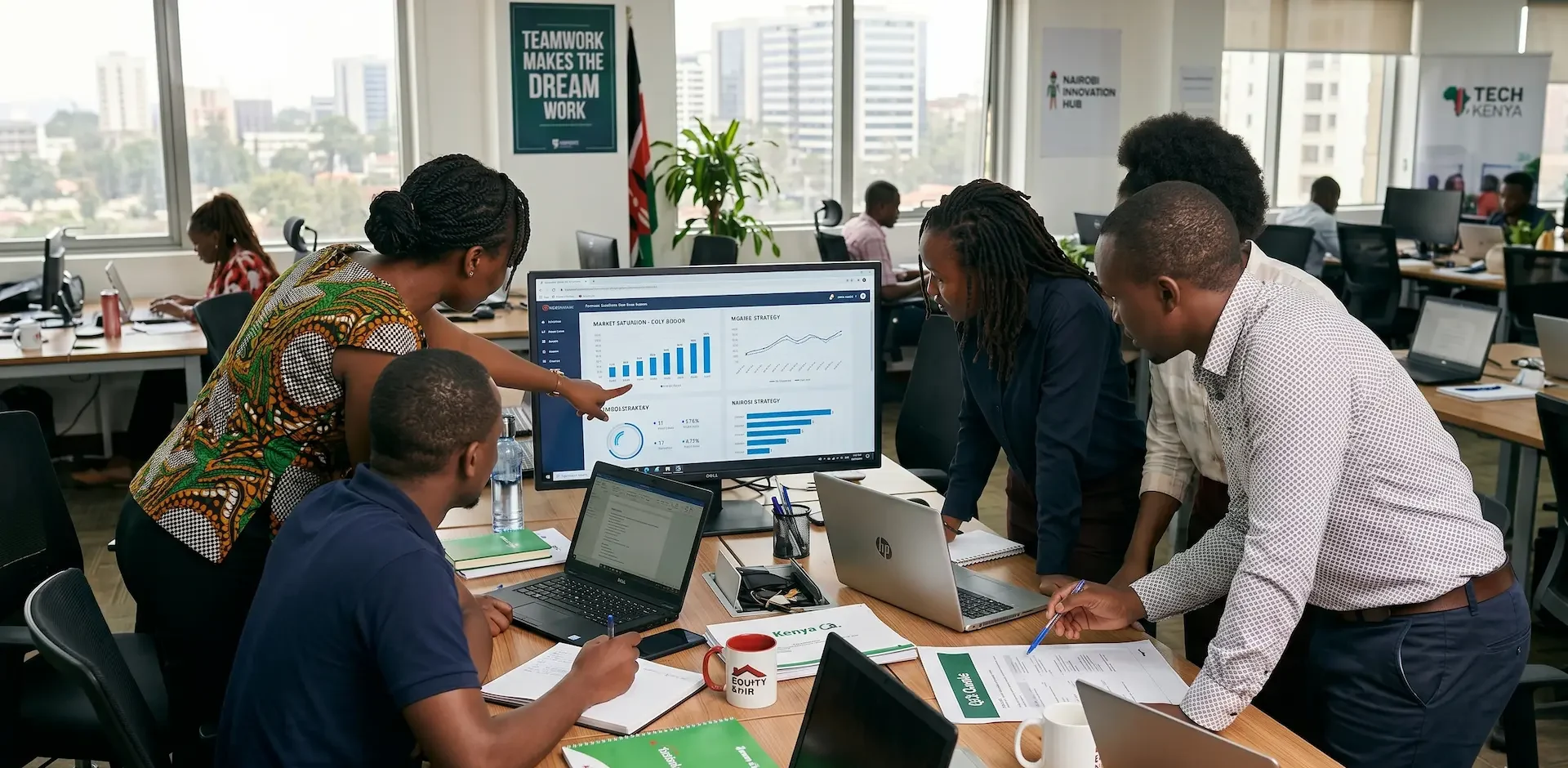 Masterclass team at work